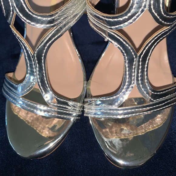 Silver High Heels - Picture 2 of 11